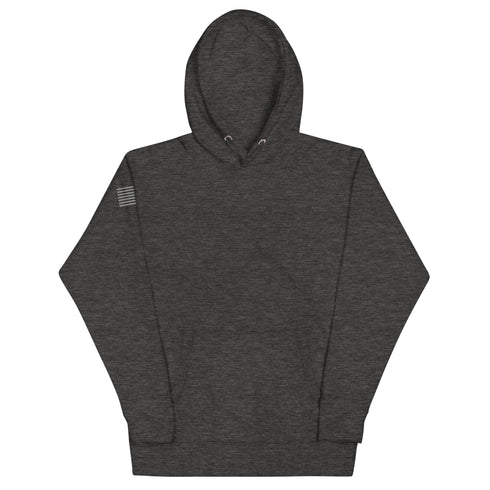 A Hero Is Someone Who Has Given His Life To Something Bigger Than Oneself Unisex Hoodie (Back Design) - Mainstream Freedom